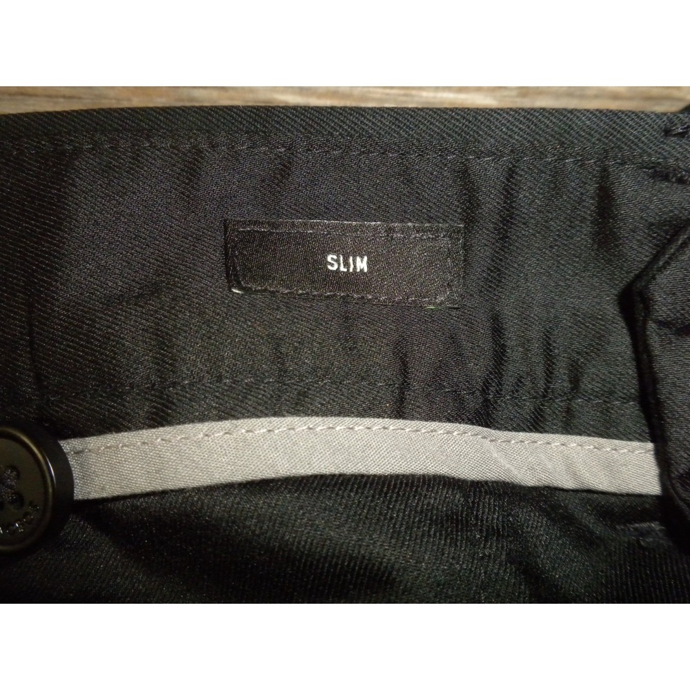 Bonobos Week Day Warrior Dress Pants 31x30 Black‎ Tuesday Slim Fit Non Iron - Picture 10 of 14